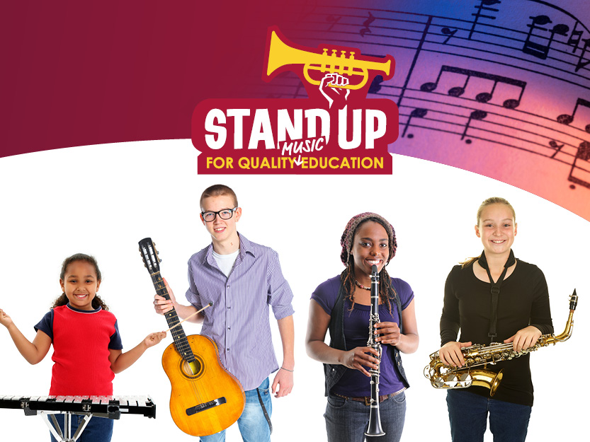 Stand up for Quality Music Education